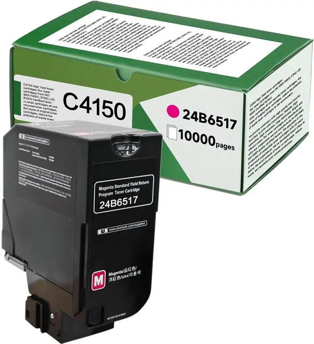Main image of C4150 Magenta 24B6517 Compatible High Yield Toner Cartridge