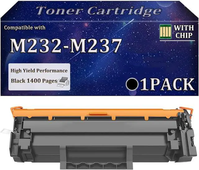 Main image of M232-M237 Black Toner Cartridges High Yield Compatible for HP LaserJet MFP M232-M237 M232e-M237e Printer Black 1400Pages