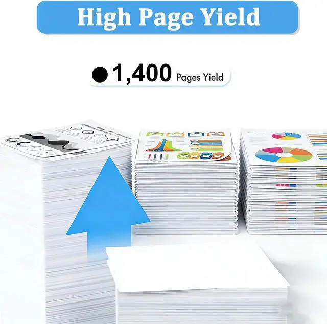 Alt view image 3 of 7 - M232-M237 Black Toner Cartridges High Yield Compatible for HP LaserJet MFP M232-M237 M232e-M237e Printer Black 1400Pages