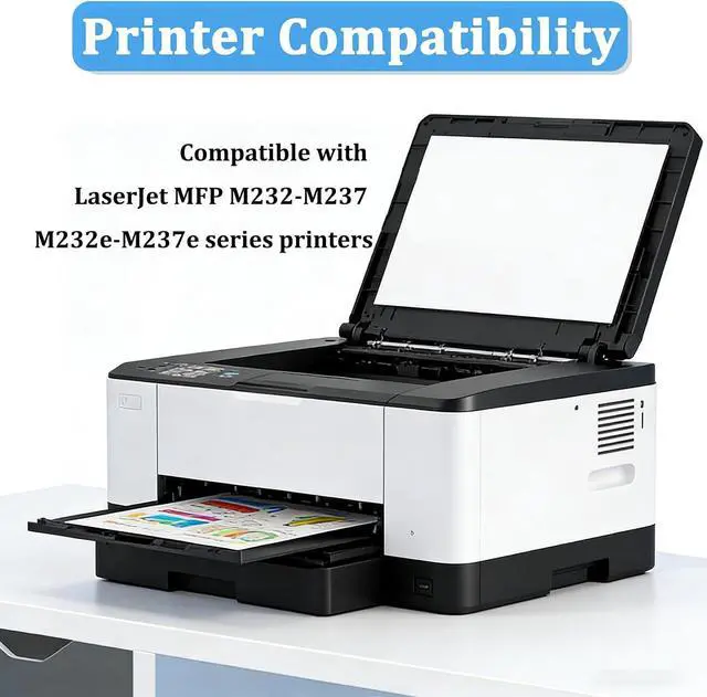Alt view image 2 of 7 - M232-M237 Black Toner Cartridges High Yield Compatible for HP LaserJet MFP M232-M237 M232e-M237e Printer Black 1400Pages
