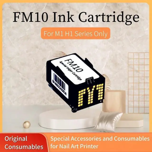 Alt view image 6 of 7 - M1 Nail Art Machine Dedicated Cartridge, Print Count Between 450~600. Fast Printing Within 30 Seconds.