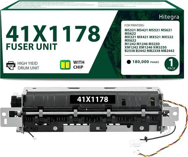 Main image of Remanufactured 41X1178 Fuser Unit Assembly 110V with New Chip