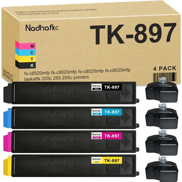 Main image of TK-897 TK897 Toner Cartridge High Yield Replacement for Kyocera TK-897
