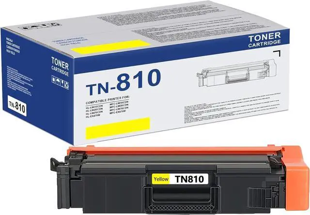 Main image of MOLIMER TN810Y Toner Cartridge Replacement for Brother TN810 TN-810 TN810XLY TN-810XL Works with HL-L9410CDN HL-L9470CDN MFC-L9610CDN Printer Cartridge