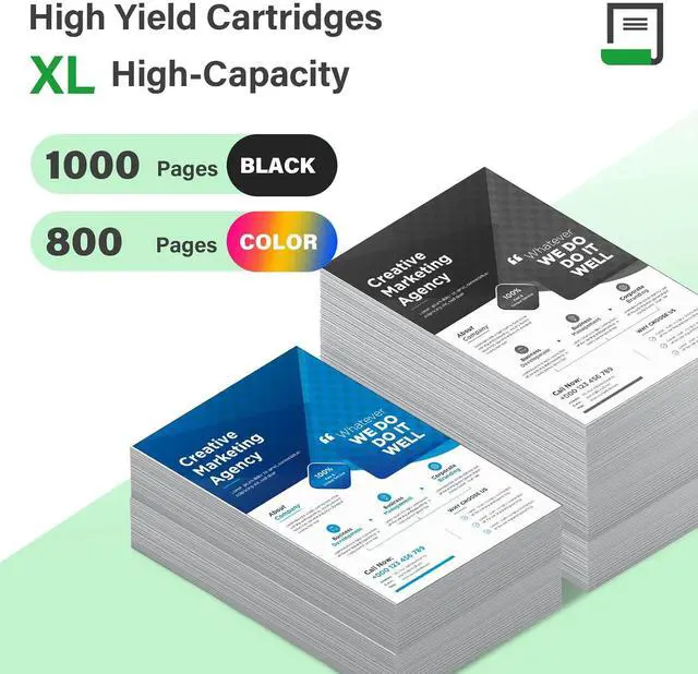 Alt view image 3 of 6 - Compatible for HP 923 Ink cartridges