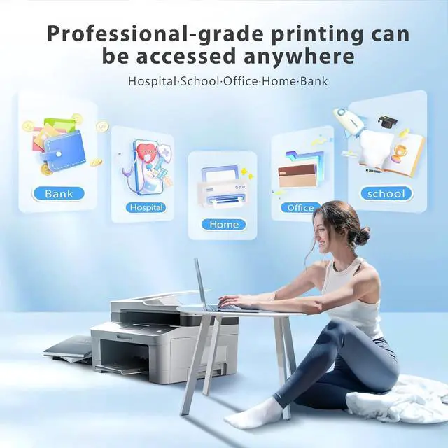 Alt view image 5 of 6 - TN433C Toner High Yield Replacement for Brother TN-433C Cyan 1-Pack