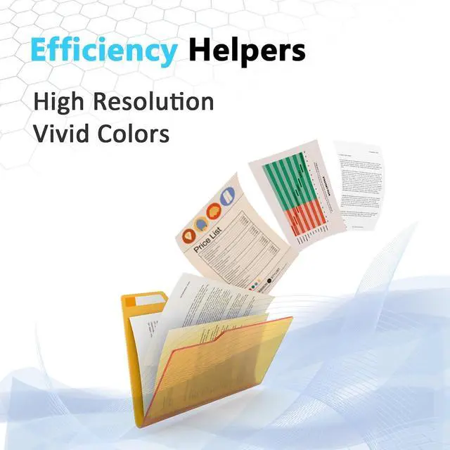 Alt view image 5 of 6 - 207A W2210A W2211A W2212A W2213A High Capacity Remanufactured Toner Cartridge Replacement forHP Color LaserJet Pro M255dw M255nw MFP M282nw M283fdn M283fdw Printers (4 Pack 1BK/1C/1M/1Y)