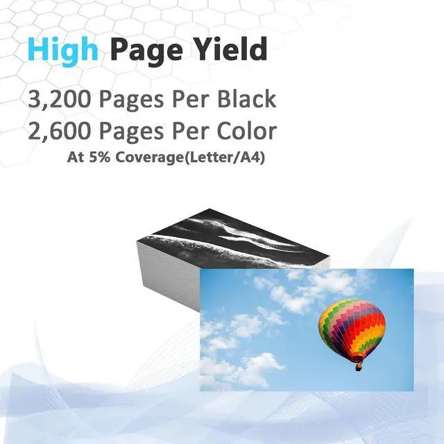 Alt view image 3 of 6 - 207A W2210A W2211A W2212A W2213A High Capacity Remanufactured Toner Cartridge Replacement forHP Color LaserJet Pro M255dw M255nw MFP M282nw M283fdn M283fdw Printers (4 Pack 1BK/1C/1M/1Y)