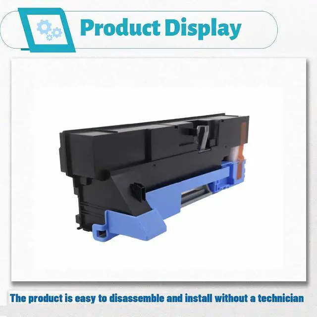 Alt view image 3 of 7 - Compatible for Konica Minolta WX-106 Waste Toner Box Replacement Use for Bizhub 308e 368e 458e 558e 658e Printer (1Pack)
