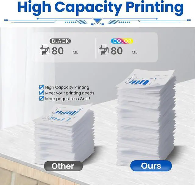 Alt view image 3 of 6 - T580 Ink Cartridge Remanufactured for Stylus Pro 3800 3880 3800C Printer