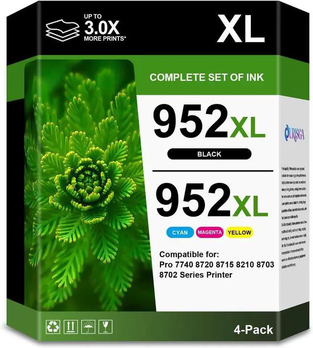 Main image of 952XL Ink Cartridges High Yield 4-Pack Combo