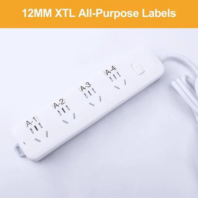 Alt view image 5 of 7 - All-Purpose Label Refill Compatible with DYMO XTL Label Maker 1/2" White