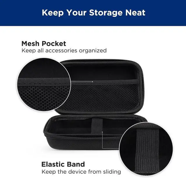 Alt view image 5 of 7 - SUPVAN Label Maker E11 with Nylon Hard Protective Travel Case, 2 Rolls White Continuous Label & 2 Rolls White Die-Cut Label