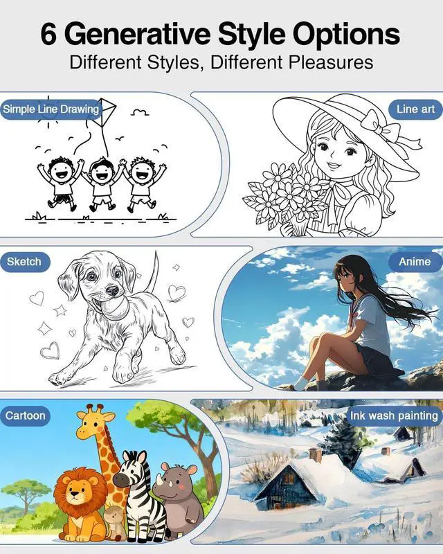 Alt view image 4 of 7 - Smart AI Voice Sticker Printer Box with APP & WiFi, Portable Sticker Maker Printer Box for Home, Office, Study & DIY Projects,4 Pattern Modes, 4 Rolls Paper red