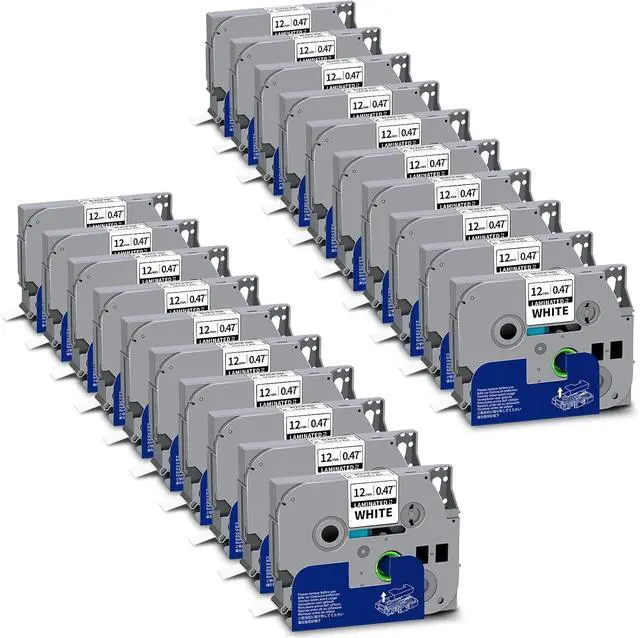 Main image of 20 Pack Tze-231 Label Maker Tape Compatible for Brother P Touch TZE TZE231