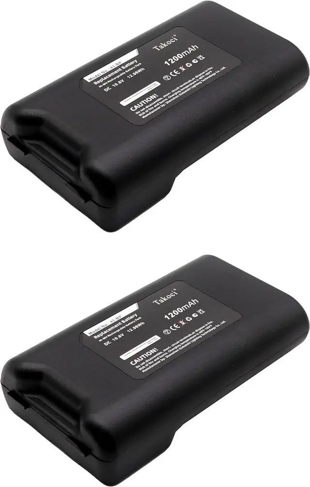 Main image of 2 Pack BMP61 Battery Compatible with BMP41 M410 BMP41-BATT Label Printer 10.8V 1200mAh
