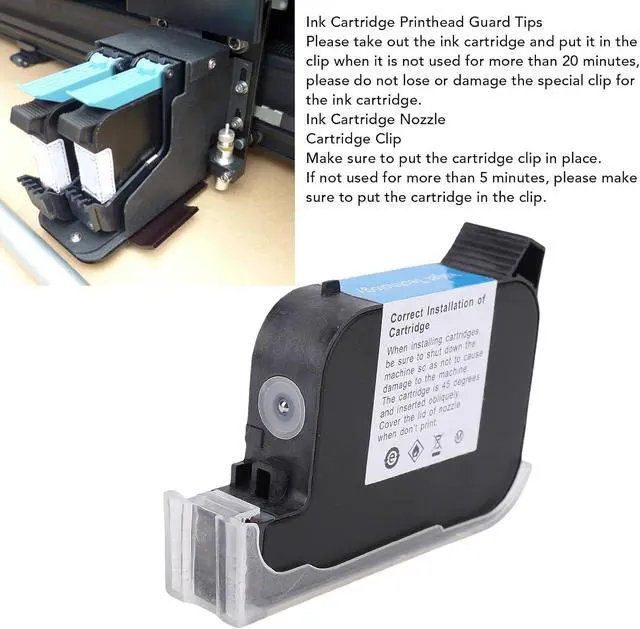 Alt view image 3 of 7 - Handheld Printer Ink Cartridge, 42ML Inkjet Printer Ink cartridges, Quick Drying, Compatible with 12.7mm / 0.5in printheads