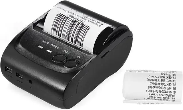 Main image of Thermal Printer 58Mm, POS-5802DD Mini Portable Wireless USB Thermal Printer Receipt Ticket POS Printing for iOS Android Windows