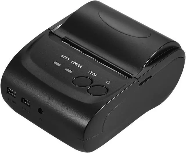 Alt view image 6 of 7 - Thermal Printer 58Mm, POS-5802DD Mini Portable Wireless USB Thermal Printer Receipt Ticket POS Printing for iOS Android Windows
