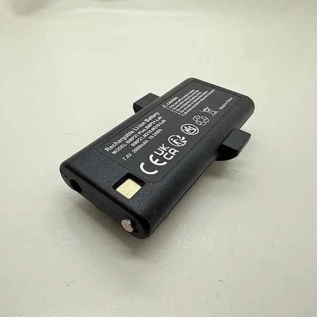 Alt view image 5 of 7 - Capacity LiBattery for M210, BMP21Plus, BMP21LAB, BMP21, IDPAL, LABPAL Label Printers Battery Fast Charging Additionally Battery