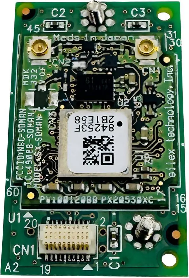 Alt view image 2 of 7 - Tekswamp SATO WWCL05082 Wireless WLAN Network Kit WiFi PCB Board with Antenna for CL4NX CL4NX Plus CL6NX CL6NX Plus Thermal Label Printers