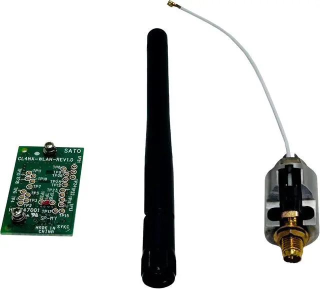 Alt view image 7 of 7 - Tekswamp SATO WWCL05082 Wireless WLAN Network Kit WiFi PCB Board with Antenna for CL4NX CL4NX Plus CL6NX CL6NX Plus Thermal Label Printers