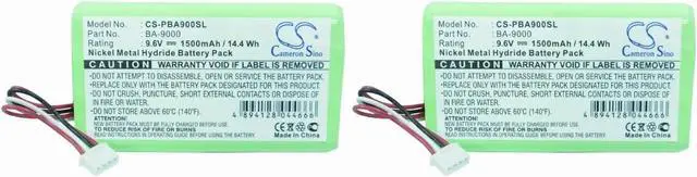 Main image of (2 Pack) XSP Battery for Brother PT9600 PT-9600 PN Brother BA-9000