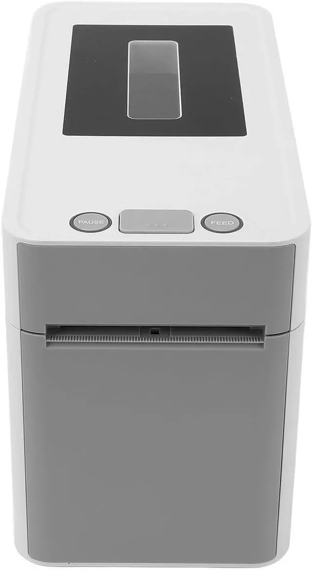 Alt view image 7 of 7 - with USB Connectivity and US Plug - Portable Thermal Label Printer Machine, Supports 56mm Label Width for Supermarket Receipts, Beverage Stickers and Amusement Park Wristbands