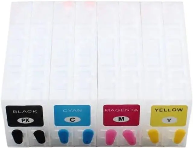 Main image of Refillable Ink Cartridge 4 Color Per Set Compatible with TM-C3500 TM-C3510 TM-C3520 GJiC22P Label Printer