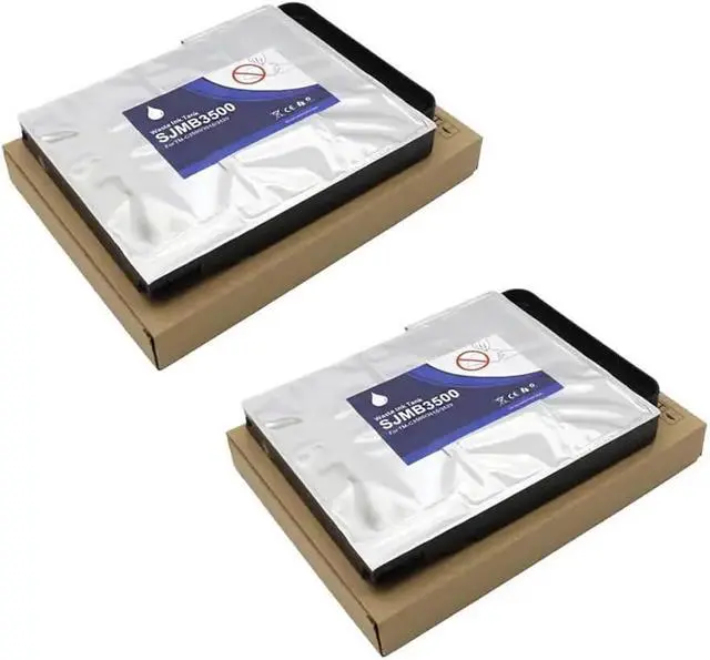 Alt view image 6 of 6 - 2PK SJMB3500 C33S020580 Waste Ink Maintenance Box Compatible with TM-C3500 TM-C3510 TM-C3520 Series Label Printers Inkjet Printer Waste Ink Collector