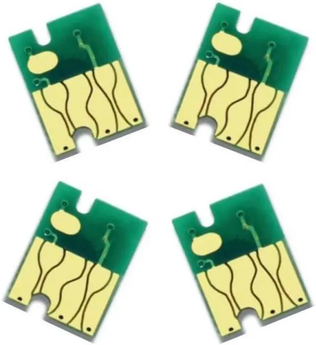 Alt view image 5 of 6 - Compatible with 4Color/Set SJIC22P Ink Cartridge Chip for ColorWorks C3500 TM-C3500 Label Printer Universal Fit Third Party Replacement