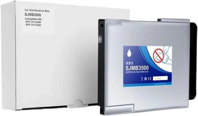 Main image of Compatible Waste Ink Tank Maintenance Box C33S020580 SJMB3500 for TM-C3500 TM-C3510 TM-C3520 Label Printers and ColorWorks Series Printers