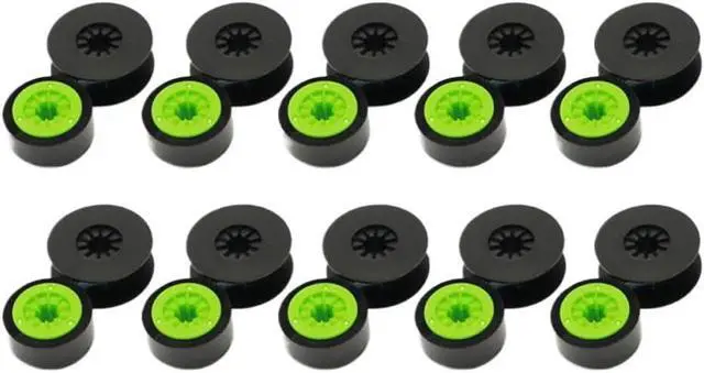 Main image of 10 Pcs LM-IR50B Black Ink Ribbon Compatible with MAX LETATWIN ID Printer LM-550A LM-550E Electronic Lettering Machine Label Maker