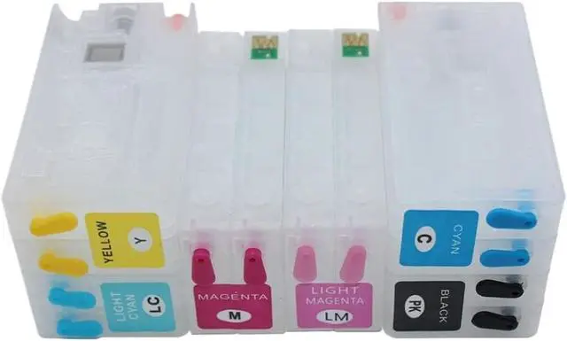 Alt view image 3 of 5 - Ink Cartridge with Chip Compatible with PP-100 PP-50 PP100 PP50 CD Label Printer
