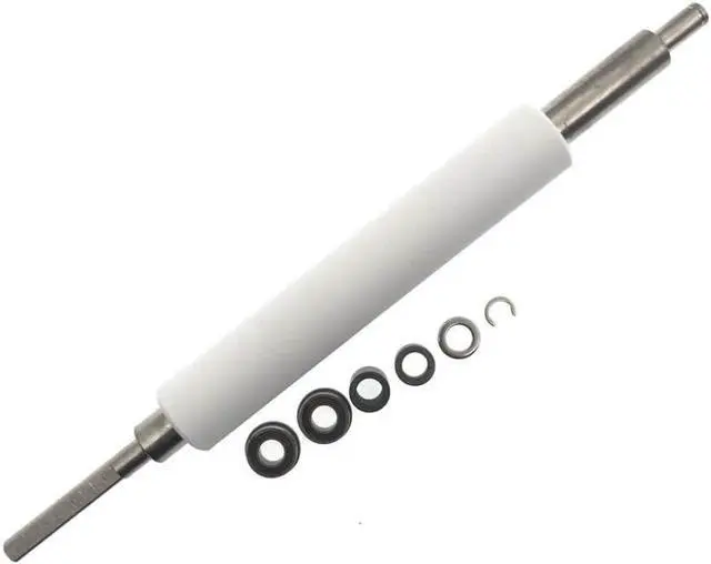 Alt view image 4 of 5 - Pressure Platen Roller Kit Bearings Gear Bushing Snap Ring Compatible with 105SL Thermal Label Printer 203dpi 300dpi