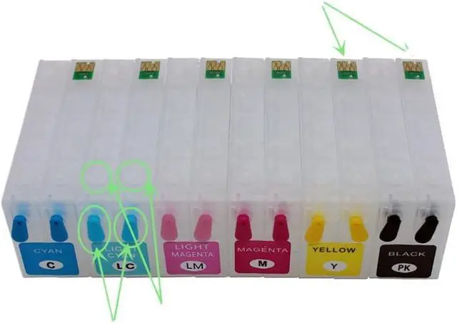Alt view image 6 of 6 - Ink Cartridge with Chip Compatible with PP-100 PP-50 PP100 PP50 CD Label Printer