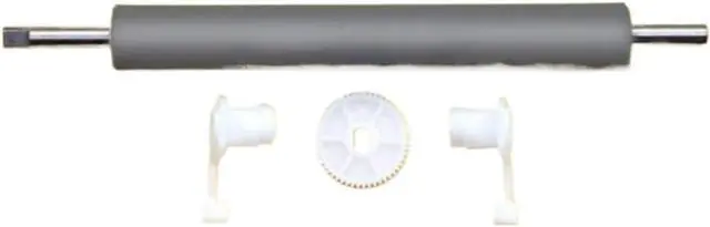 Main image of Platen Rubber Roller Kit with Clip and Gear Compatible with XP-TT437B H500E Thermal Label Printer