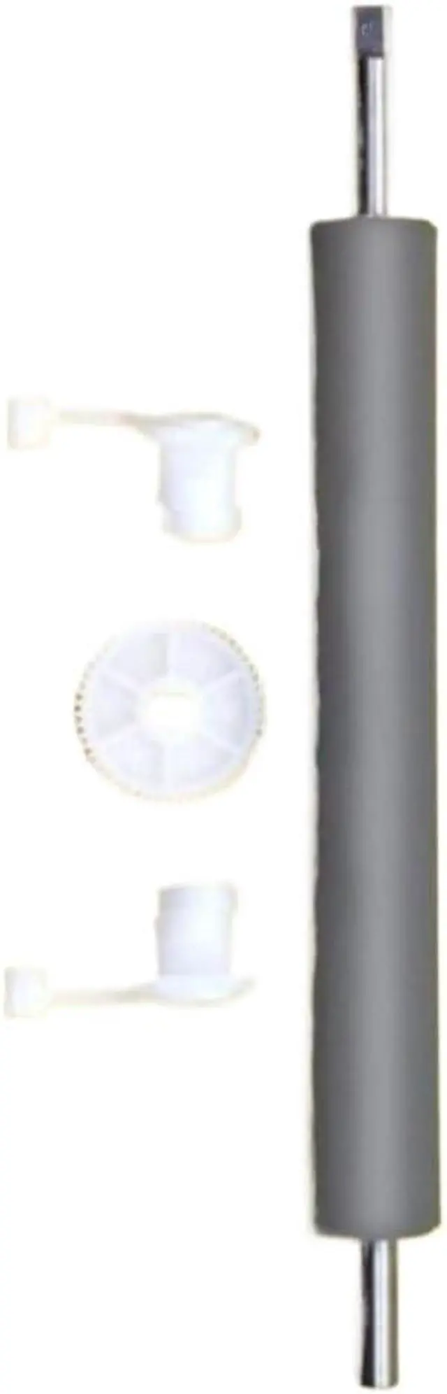 Alt view image 2 of 5 - Platen Rubber Roller Kit with Clip and Gear Compatible with XP-TT437B H500E Thermal Label Printer