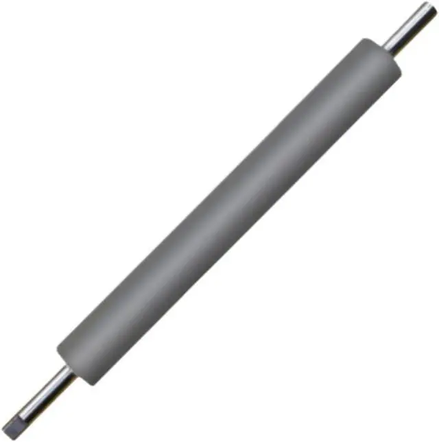 Alt view image 4 of 5 - Platen Rubber Roller Kit with Clip and Gear Compatible with XP-TT437B H500E Thermal Label Printer