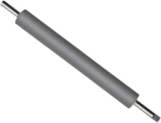 Alt view image 5 of 5 - Platen Rubber Roller Kit with Clip and Gear Compatible with XP-TT437B H500E Thermal Label Printer