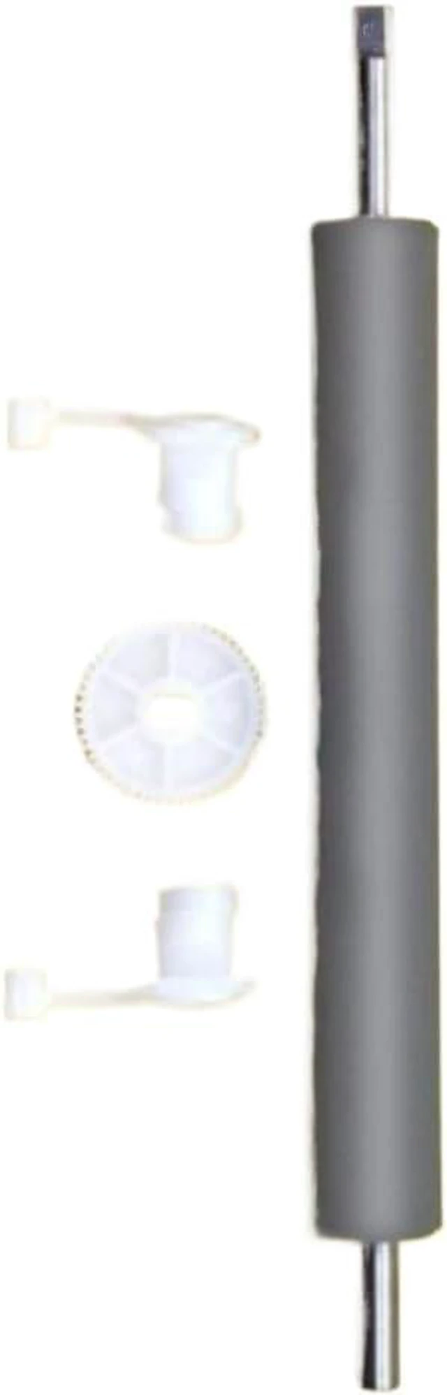 Alt view image 2 of 5 - Platen Rubber Roller Kit with Clip and Gear Compatible with XP-TT437B H500E Thermal Label Printer