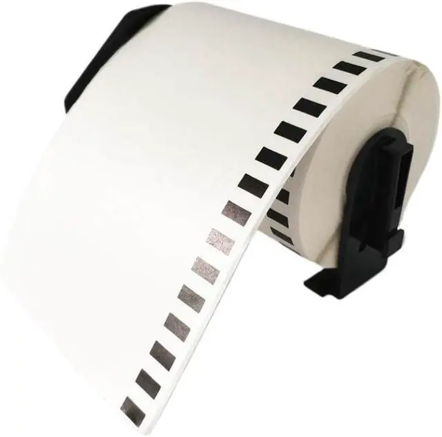 Alt view image 5 of 6 - Compatible Labels with Plastic Frame 102mmx30.48m 4 Inchx100 Feet DK 22243 for Brother QL-1050 QL-1050N QL-1060N QL-11000