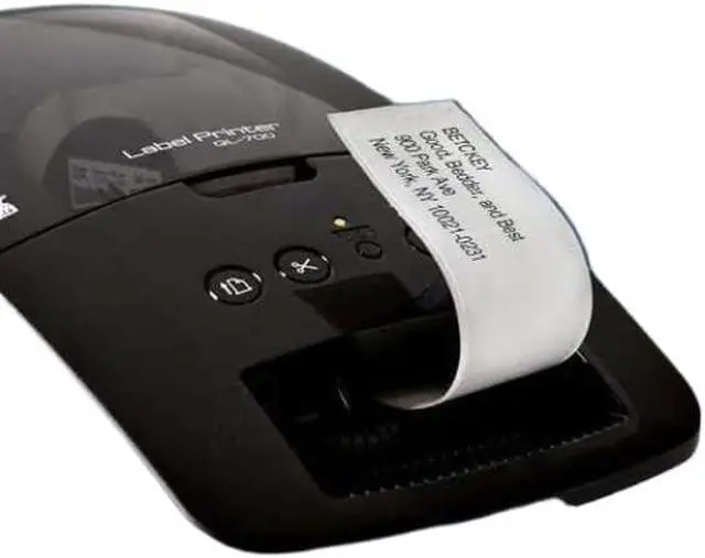Alt view image 6 of 6 - Compatible Labels with Plastic Frame 102mmx30.48m 4 Inchx100 Feet DK 22243 for Brother QL-1050 QL-1050N QL-1060N QL-11000