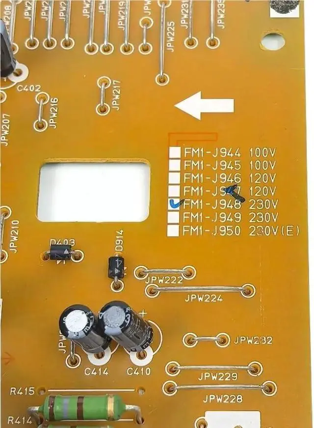 Alt view image 3 of 4 - FM1-J948 Power Supply 220V Fit for Canon MF220 MF226dw MF229 MF227 Series FM1-J945 Engine Control PCB FM1-J949(FM1-J948 230V)