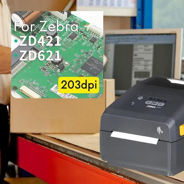 Alt view image 2 of 7 - GETPARTS P1112640-014 Main Logic Board fit for ZD421 Mainboard Motherboard Thermal Desktop Printer ZD 421 203dpi Only