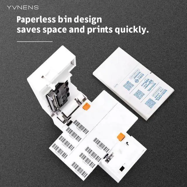Alt view image 3 of 5 - Bluetooth Thermal Label Printer, Wireless, 4x6 Shipping Label Printer