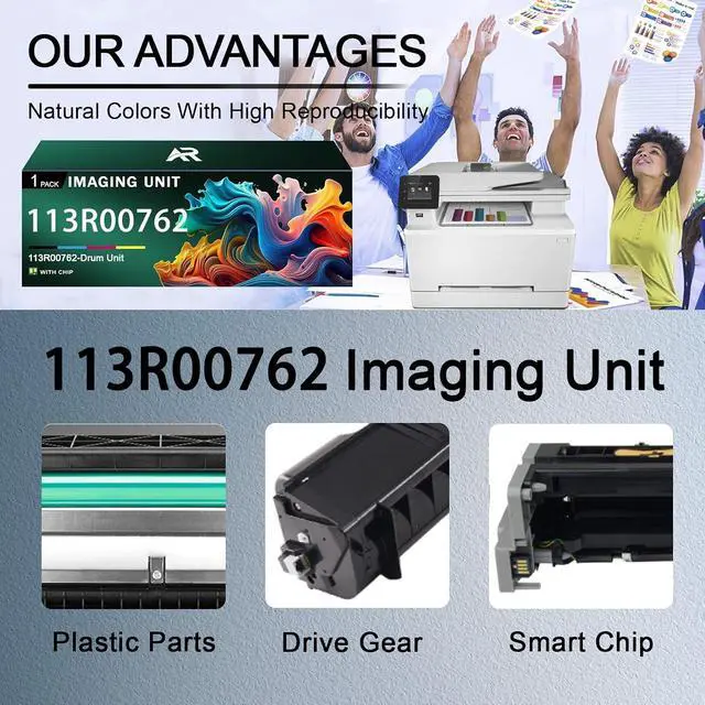 Alt view image 4 of 7 - 113R00762 Imaging Unit Compatible for Xerox 113R00762 Drum Unit Work for Xerox Phaser 4600 4620 4622 Printer