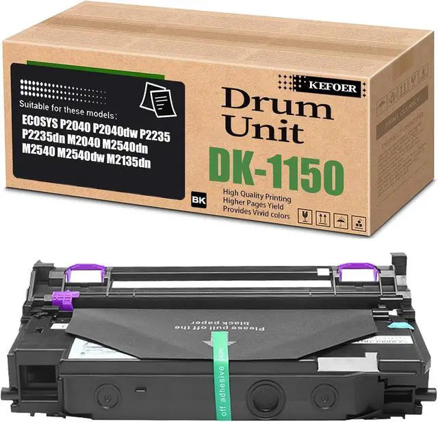 Main image of DK-1150 Drum Unit Replacement Compatible for Kyocera DK1150 302RV93010 Work with ECOSYS P2040dw P2235 P2235dn M2040 M2540dn M2540 M2540dw Printer (1Pack)