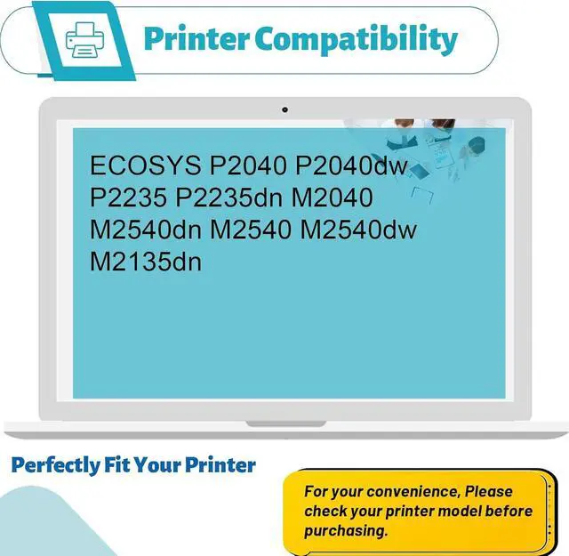 Alt view image 2 of 7 - DK-1150 Drum Unit Replacement Compatible for Kyocera DK1150 302RV93010 Work with ECOSYS P2040dw P2235 P2235dn M2040 M2540dn M2540 M2540dw Printer (1Pack)
