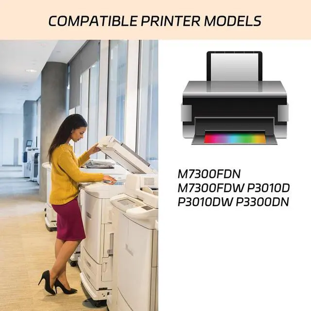 Alt view image 2 of 7 - Compatible for Pantum DL-420 Drum Unit Work for Pantum M7300FDN M7300FDW P3010D P3010DW P3300DN Printers, with Chip, High Yield 12000 Pages, Clear Printing (Black)